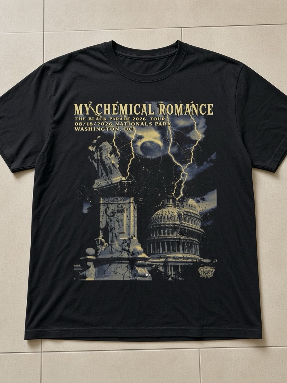 My Chemical Romance The Black Parade 2026 Tour T-shirt